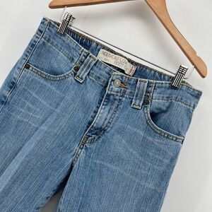 Levis Nouveau Low Boot Cut Jeans‎ Womens Size 10 S Light Wash Denim